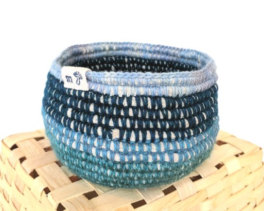 small blue basket primary