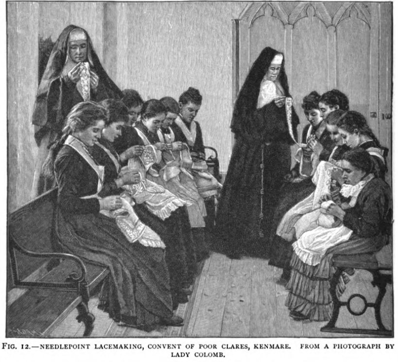 crocheting in convent